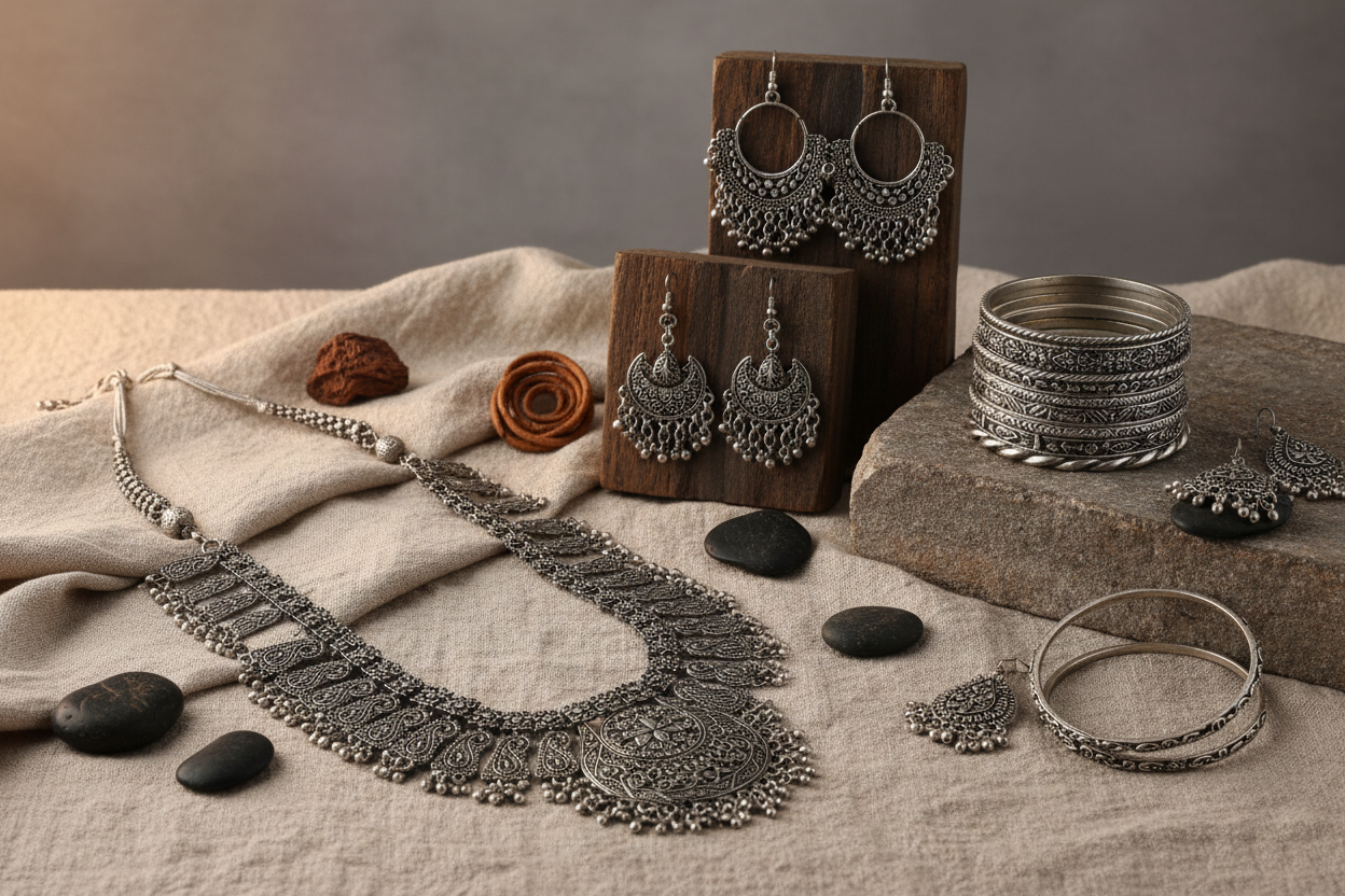 oxidized jewellery